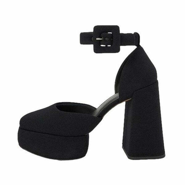 Chic Barbiecore Platform Heels - Trendy Y2K Fashion Statement for Bold Style Lovers