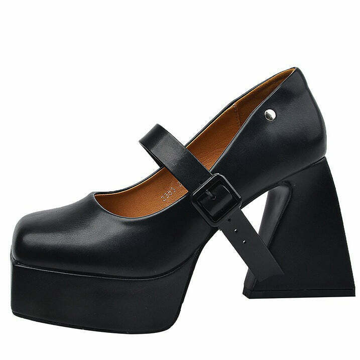 Chic Campus Queen Platform Mary Janes in Green Velvet - Y2K Grunge Style Footwear