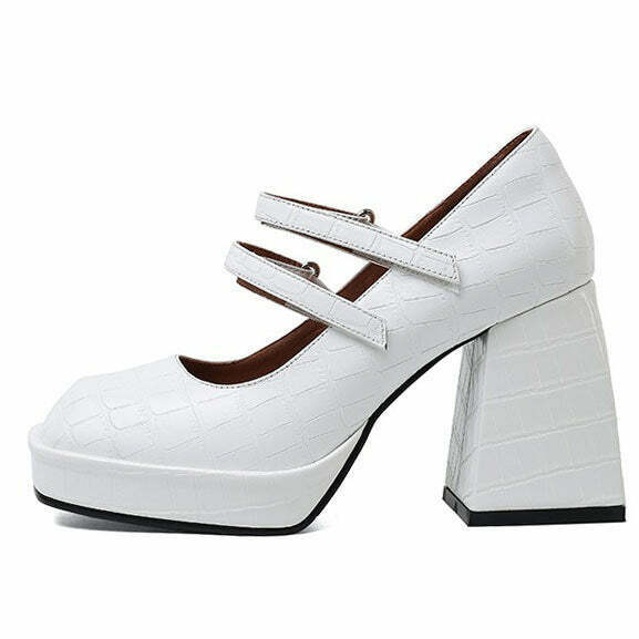 Chic High School Crush Heels - Trendy Baddie High Heels for Y2K Fashion Lovers