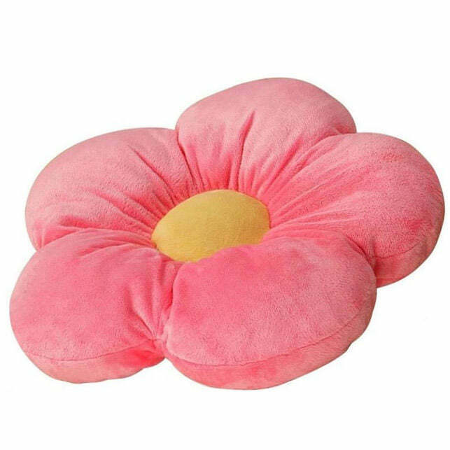 Chic Indie Aesthetic Flower Pillows - Cozy Plant Pillows for Trendy Home Decor