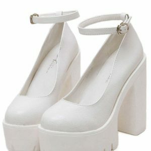 Chic Platform Heeled Sandals for Modern Y2K Fashion - Trendy Tabi Style Footwear