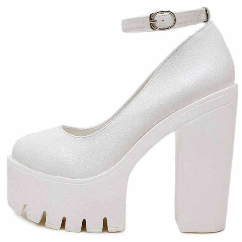 Chic Platform Heeled Sandals for Modern Y2K Fashion - Trendy Tabi Style Footwear