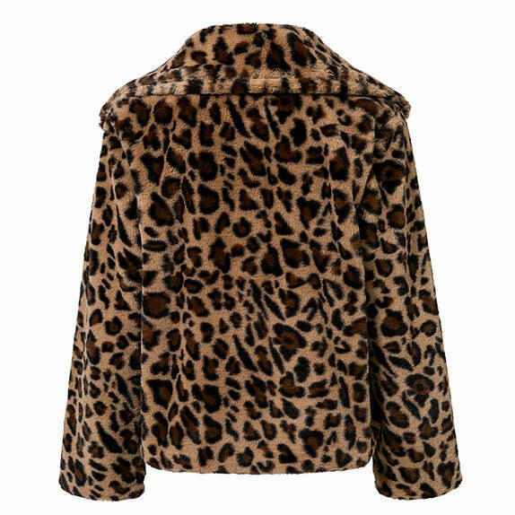 Chic Y2K Faux Fur Jacket in White - Trendy Color Block Design for Stylish Layering