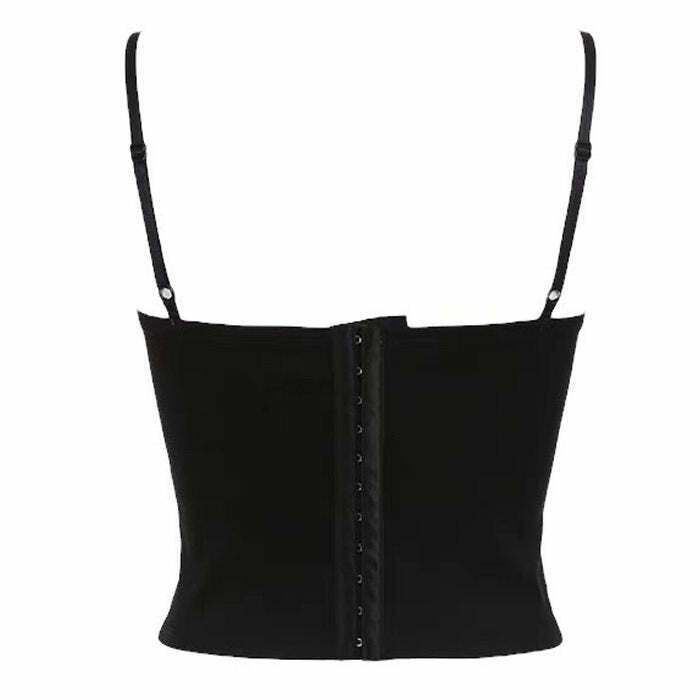 Chic Y2K Lace Ruched Bust Cami Top with Bow Tie Detail - Trendy Fairy Crop Top