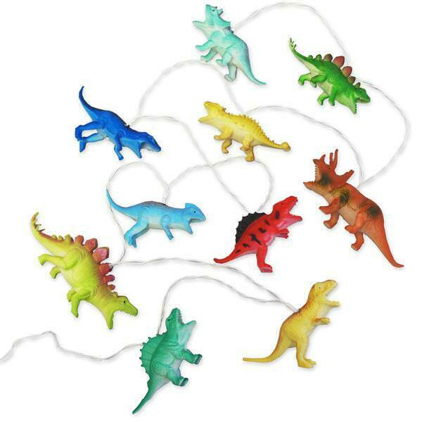 Dinosaur String Lights - Vibrant Y2K-Inspired Decor for Trendy Spaces and Parties