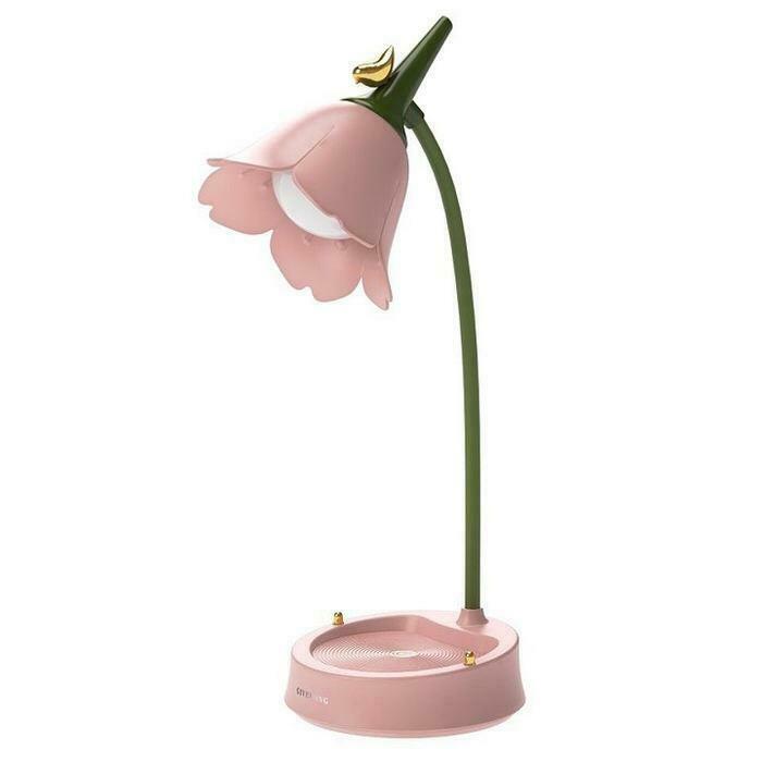 Enchanting Forest Flower Fairycore Desk Lamp - Whimsical Design for Cozy Aesthetic Spaces