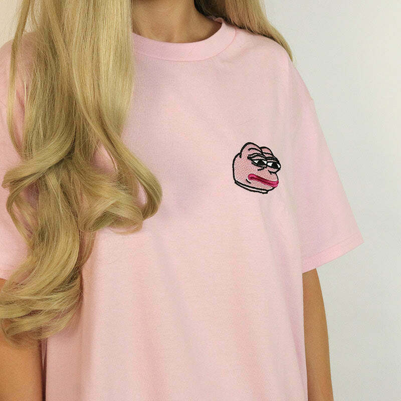 Feelz Bad Pink T-Shirt - Trendy Baddie Fashion with Soft Cotton-Spandex Blend for Ultimate Comfort