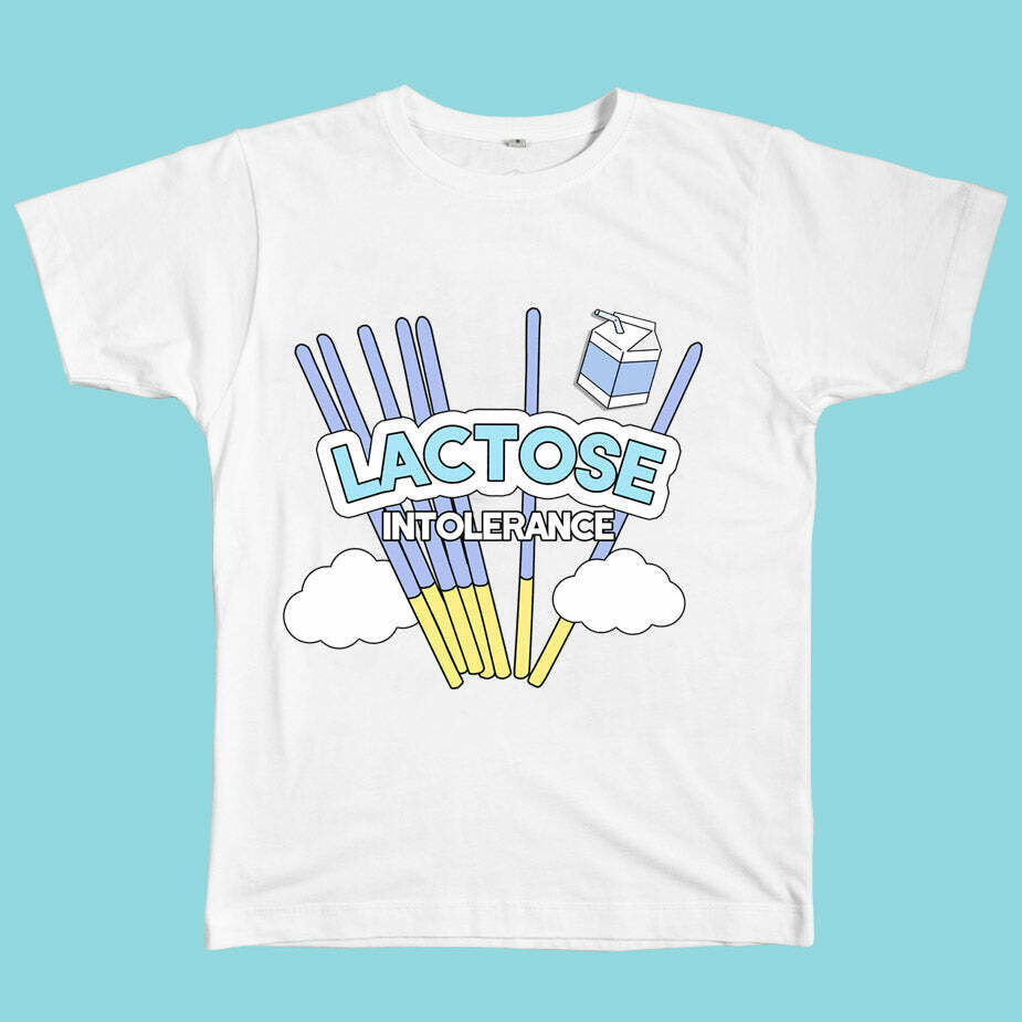 Lactose Intolerance Tee - Trendy Y2K Fashion Statement for Men and Women, Soft Cotton Blend