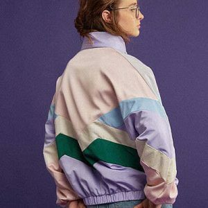 Stylish Y2K Embroidered Tennis Jacket - Trendy White Varsity Design with Unique Details