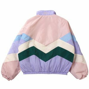 Stylish Y2K Embroidered Tennis Jacket - Trendy White Varsity Design with Unique Details