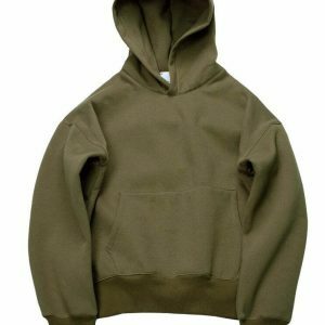 Trendy Aesthetic Nude Hoodie - Soft Fabric, Stylish Cropped Design for Y2K Fashion Lovers