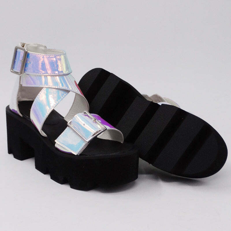 Trendy Astronomy Domine Tabi Sandals for Y2K Fashion Lovers - Emo & Grunge Style