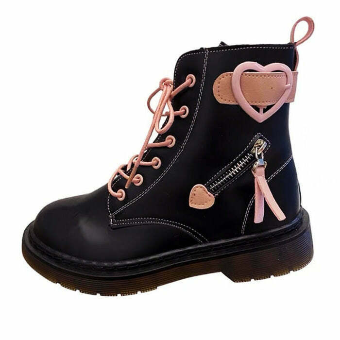 Trendy Emo Aesthetic Split Toe Boots for Ultimate Emo Fashion Statement and Comfort