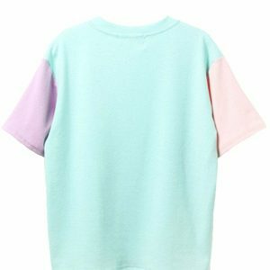 Trendy Pastel Combo T-Shirt with Soft Cotton Blend - Y2K Fashion Essential for Stylish Looks