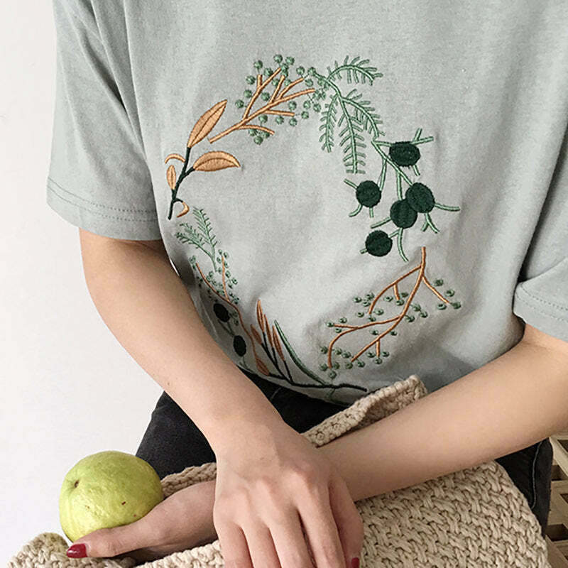 Trendy Plant Mom Tee - Embrace Y2K Grunge Style with Cozy Comfort and Vibrant Design