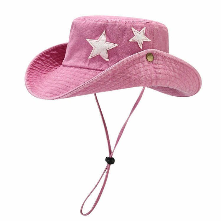 Trendy Superstar Behavior Y2K Fisherman Hat - Stylish Accessory for Y2K Fashion Lovers