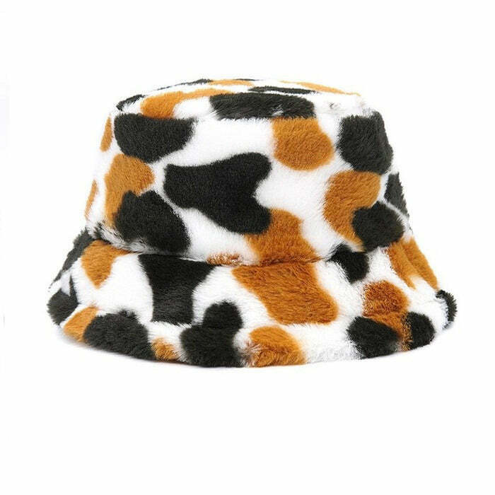 Trendy Y2K Animal Behavior Bucket Hat - Crochet Frog Design for Disco Cowgirl Vibes