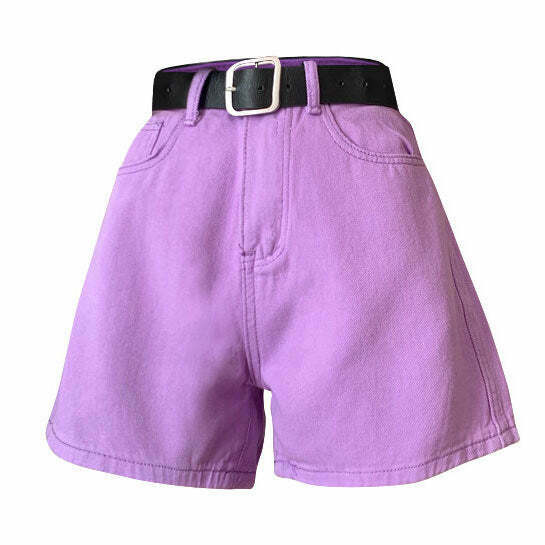 Trendy Y2K Craft Shorts in Japanese Style - Aesthetic Preppy Fashion for Teens