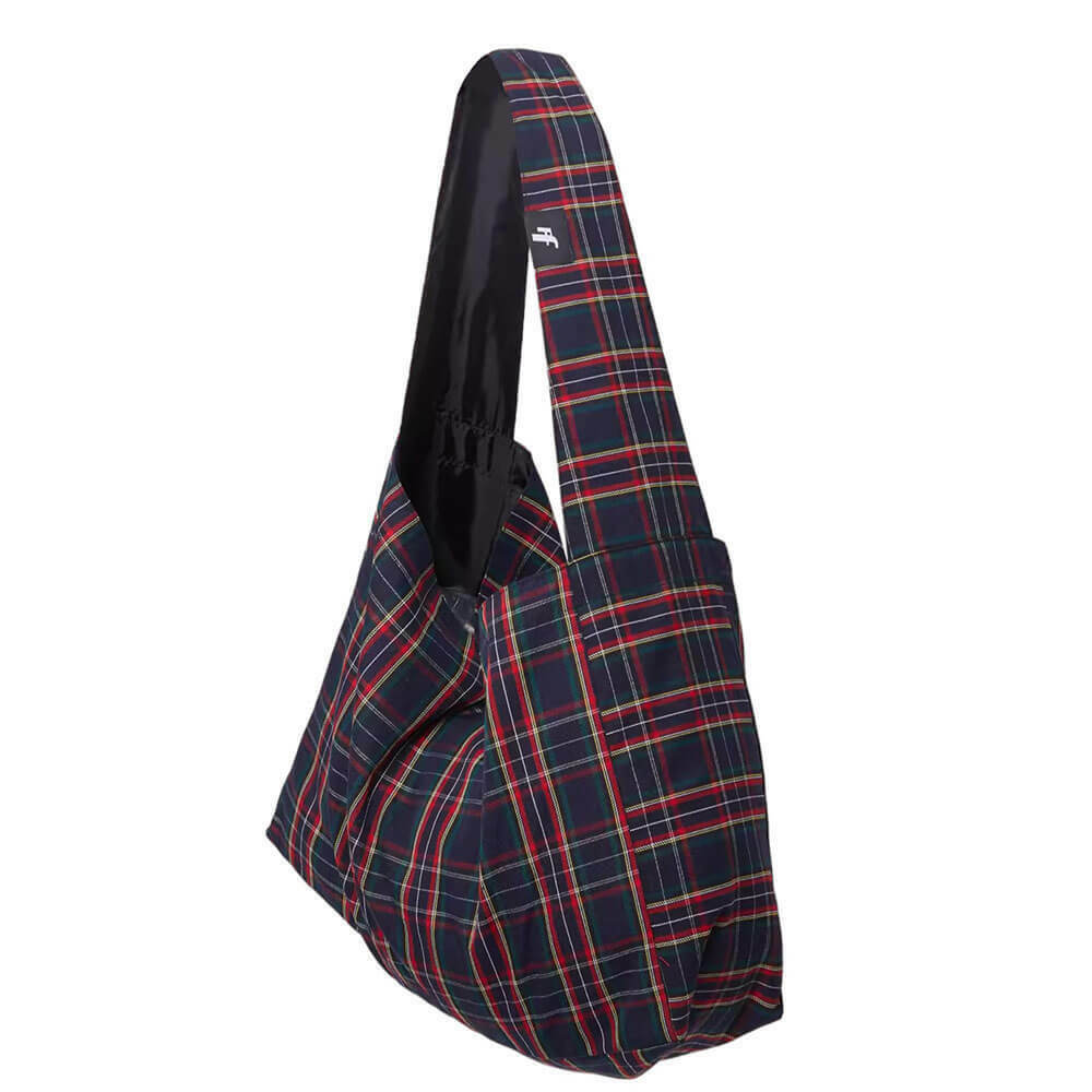 Trendy Y2K Preppy Style Plaid Tote Bag - Chic Aesthetic for Everyday Use and Fashion