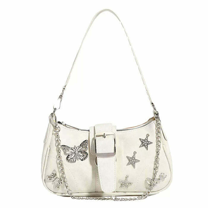 Y2K Star Butterfly Handbag - Trendy, Colorful Design for Stylish Y2K Fashion Lovers